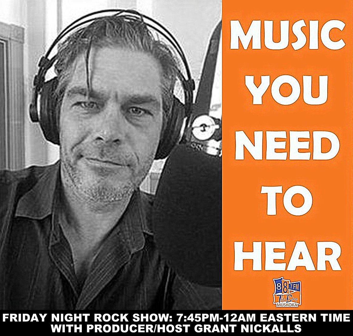 huntersbayradio's tweet photo. FRIDAY NIGHT ROCK SHOW airs 7:45ish pm-12 Midnight. #GrantNickalls broadcasts Classic Rock, New Rock, & Local Rock, sponsored by
@Muskoka_Dentist
. Have a GRANTastic night & weekend, everybody!
https://t.co/xopNyN1Y7w #MusicYouNeedToHear #GotLocal ? #WeAreMuskoka #WeAreAlmaguin https://t.co/Mm6vecy47E