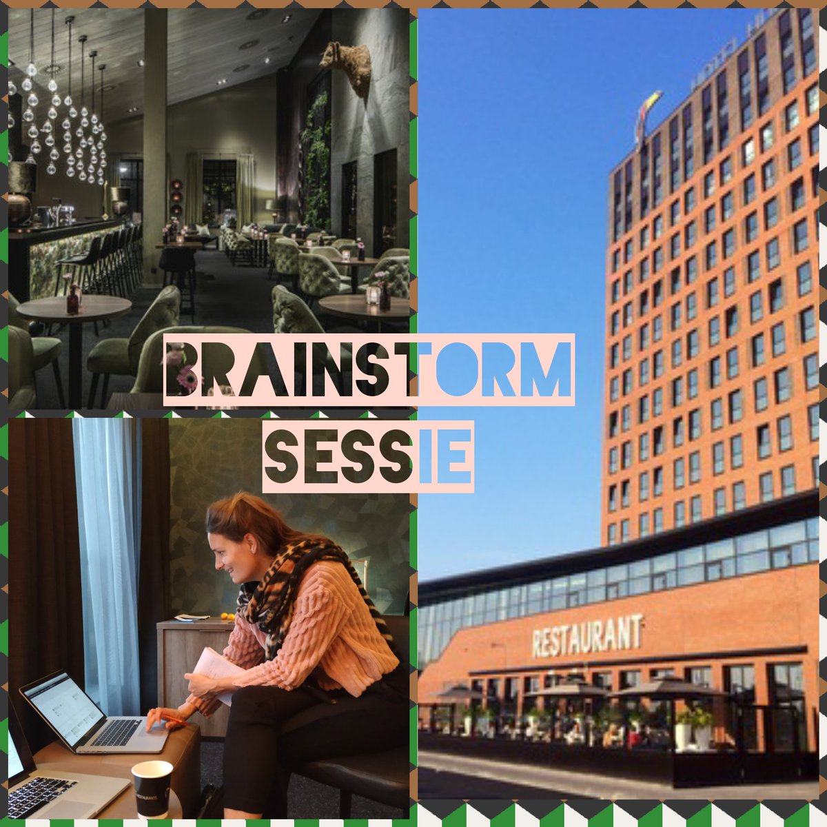 AnnePronk's tweet image. Op de #DagvandeOndernemer met @zusterswork een #heiweekend bij @HotelHoorn #visie #toekomst #inspiratiedag