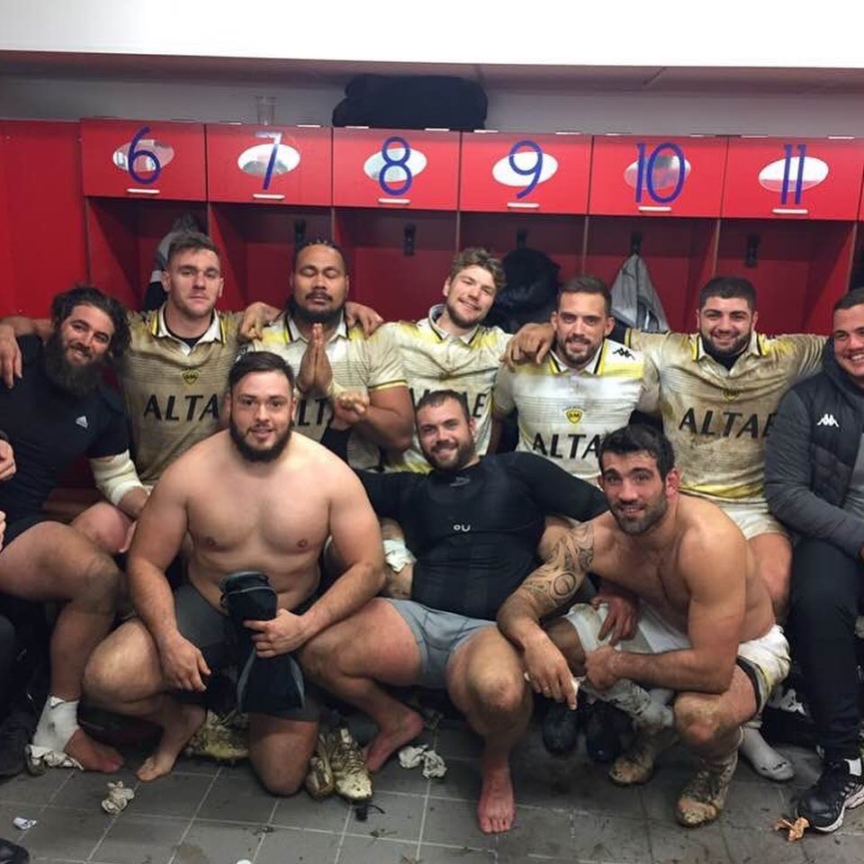 SMR_Rugby's tweet photo. 🤩 Bravo à toute l’équipe pour cette belle victoire face au @SArugbyofficiel !
#SACASMR #PROD2 https://t.co/tuwSLrzYxc