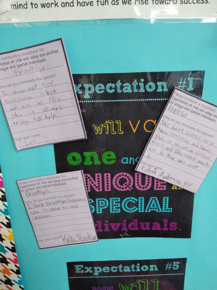 GLJHMrsOBrien's tweet photo. I'm so incredibly proud of these students and of the students who nominated them. #GreatExpectations #ValueOneAnother @TISDWES @4thflamingos https://t.co/HyX3yd4Wuo