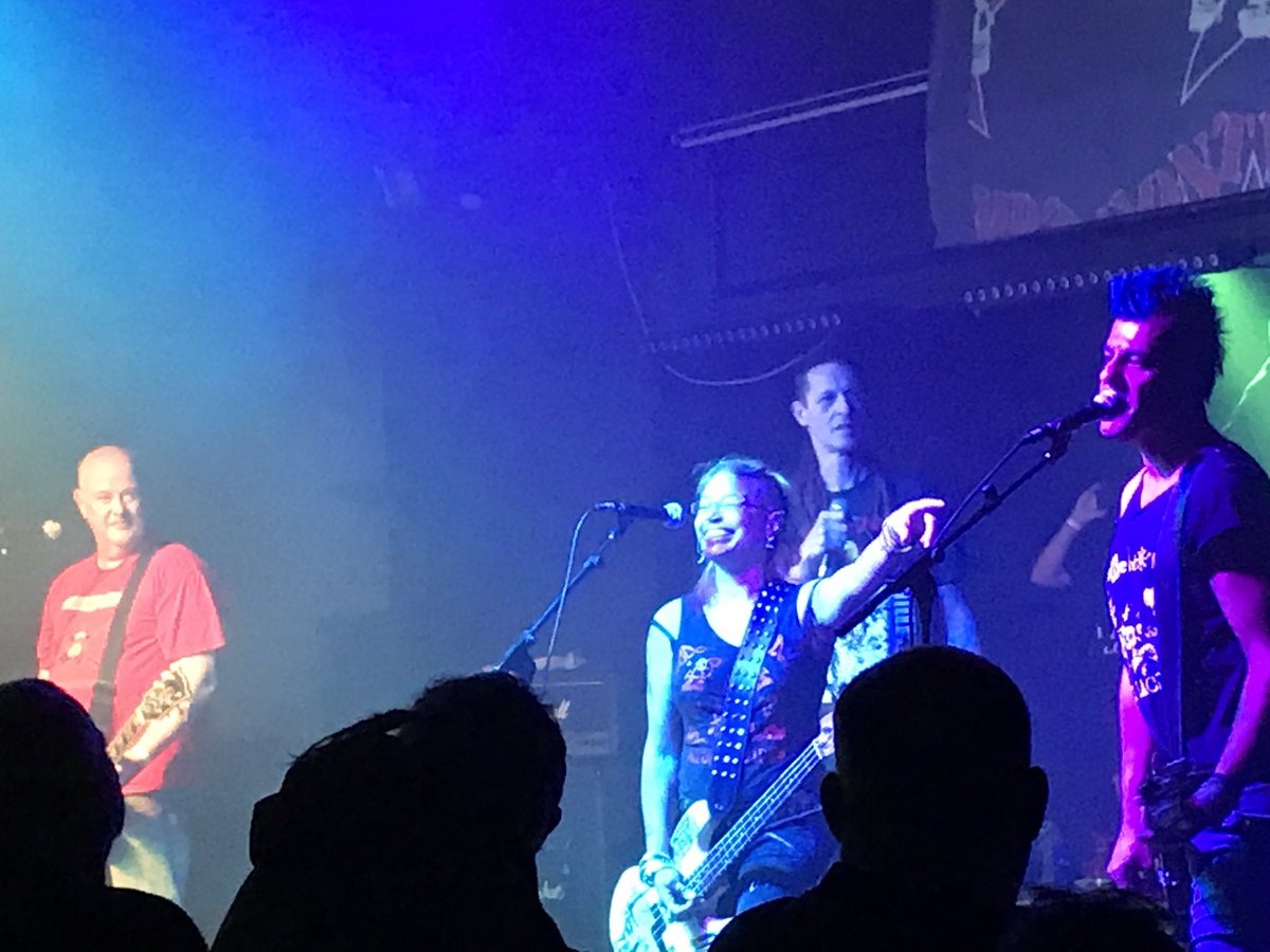 AlhambraMore's tweet photo. Contempt - anti-fascism rocks! @Contempt_Punk @MorecambePunk #punkrock #morecambe https://t.co/E98ponRy4Y