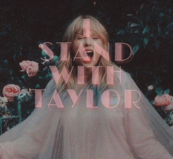 yourillus1onist's tweet photo. Here’s a few more that should be crop-friendly for your profile picture if you want them! #IStandWithTaylor 💗 https://t.co/su6eH4oZCJ
