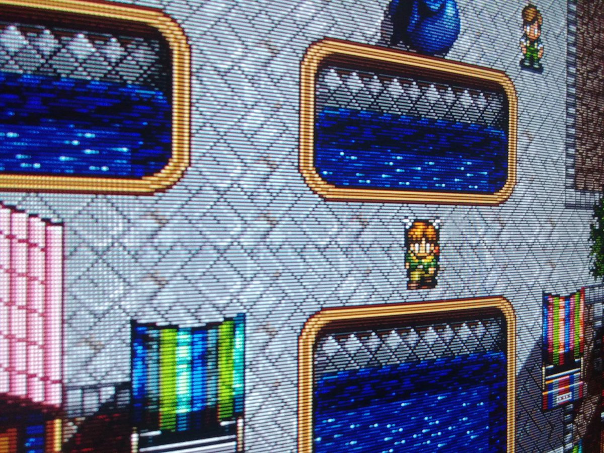 Some more pics. I forgot to mention this is a Sony Trinitron PVM-1351Q. It's 13", so a fair size up from my 8".Games are Final Fantasy 7, Lunar: Silver Star Story Complete, Trials of Mana, and Breath of Fire IV.