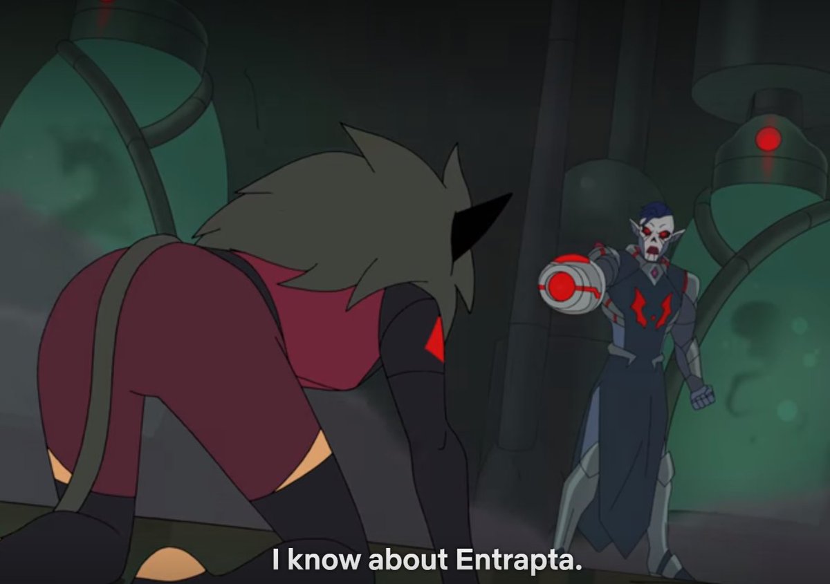 he is legit trying to kill catra over this and he's legit destroying everything he's built over this AND IT'S ALL FOR ENTRAPTA