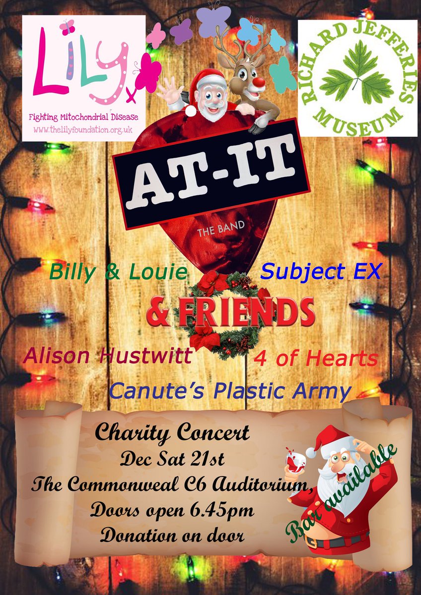 Come along and support two excellent causes. Free entry (donations welcomed). Spread the word.