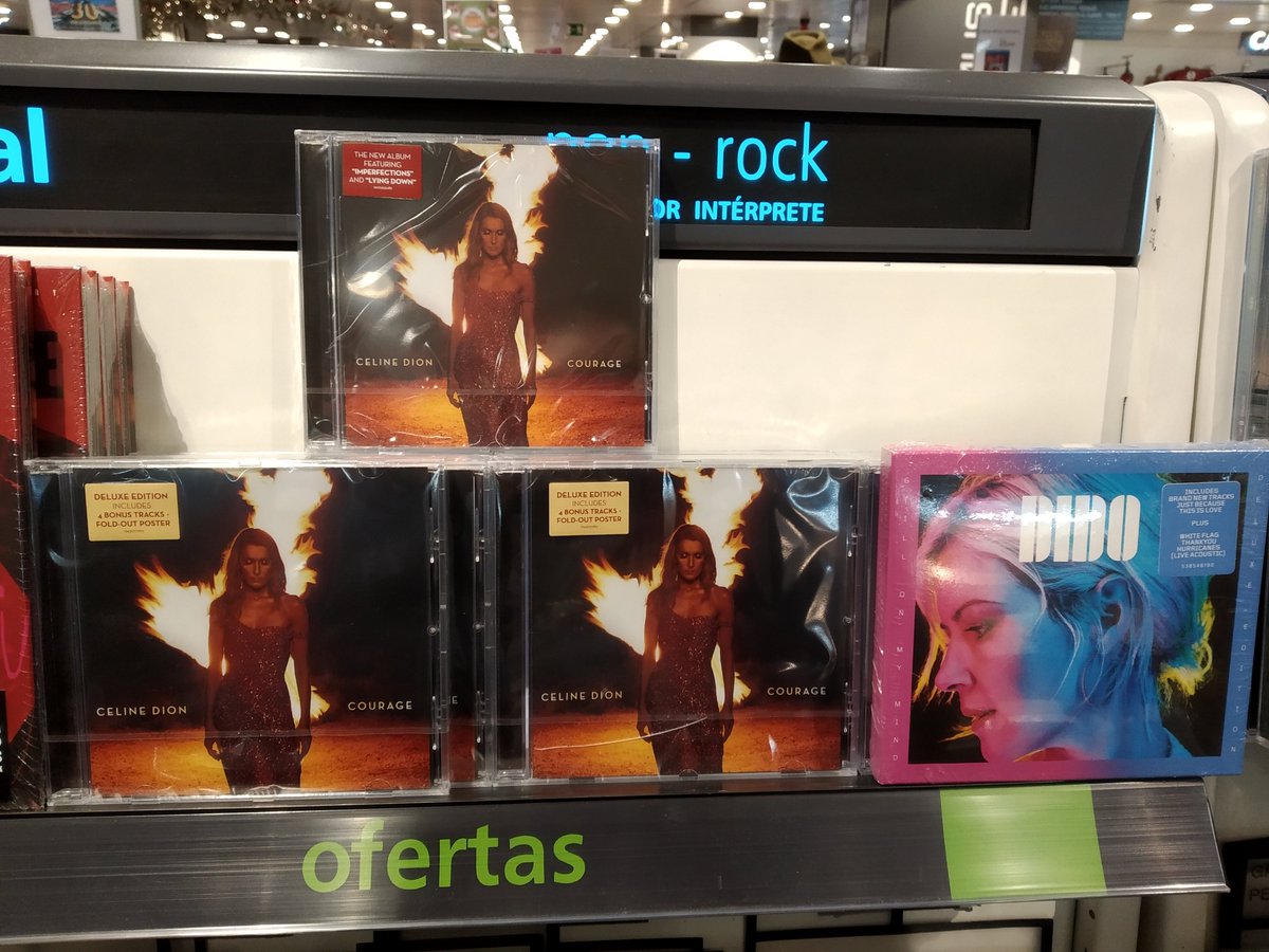 SeRg98cinefilo's tweet photo. @celinedion N°1️⃣ in #Spain @celinedion #CelineDion #Courage #couragealbum #ComeToSpain #CelineDionComeToSpain @CelineDionNews https://t.co/9vhDzmodh7
