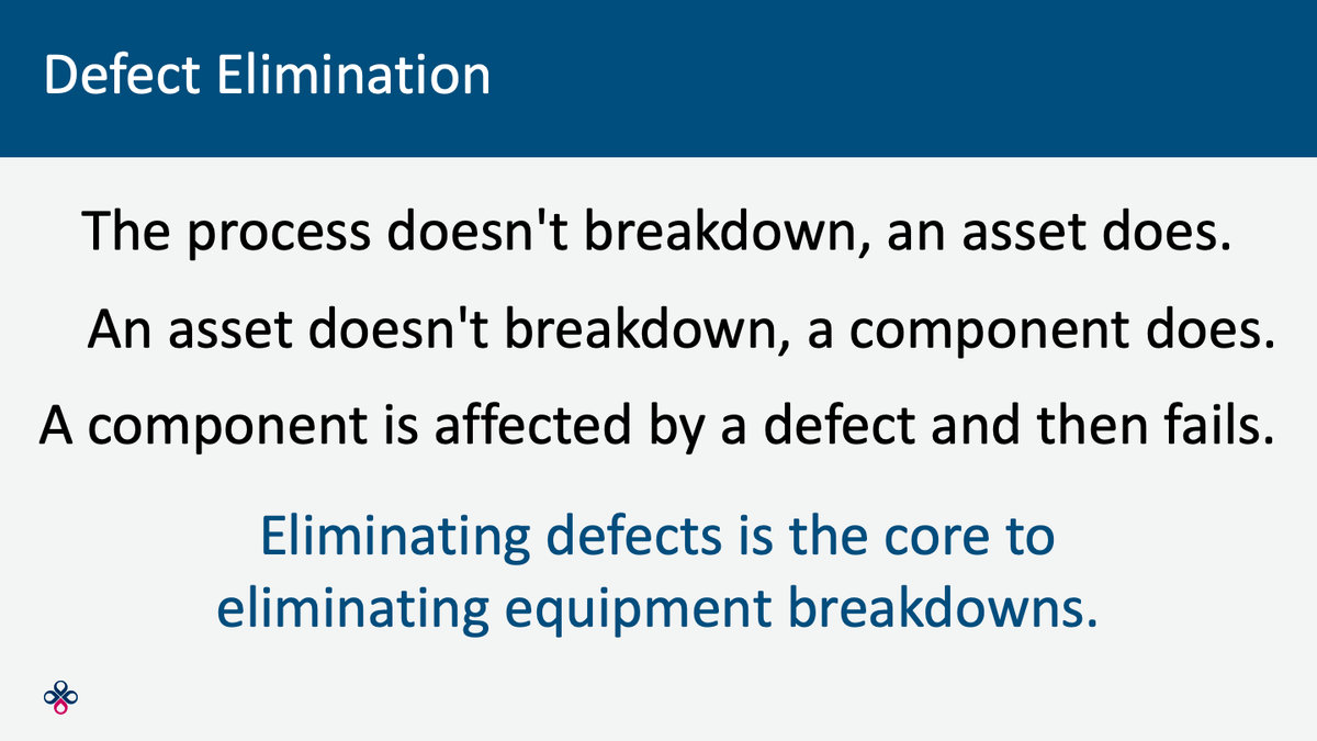 mygeekdaddy's tweet photo. First step to prevent equipment failures is making sure your team understands how failures occur.
(Hint... they're not magical gnomes that appear from the garden).
#Reliability #DefectElimination https://t.co/CjIvJtkxLy