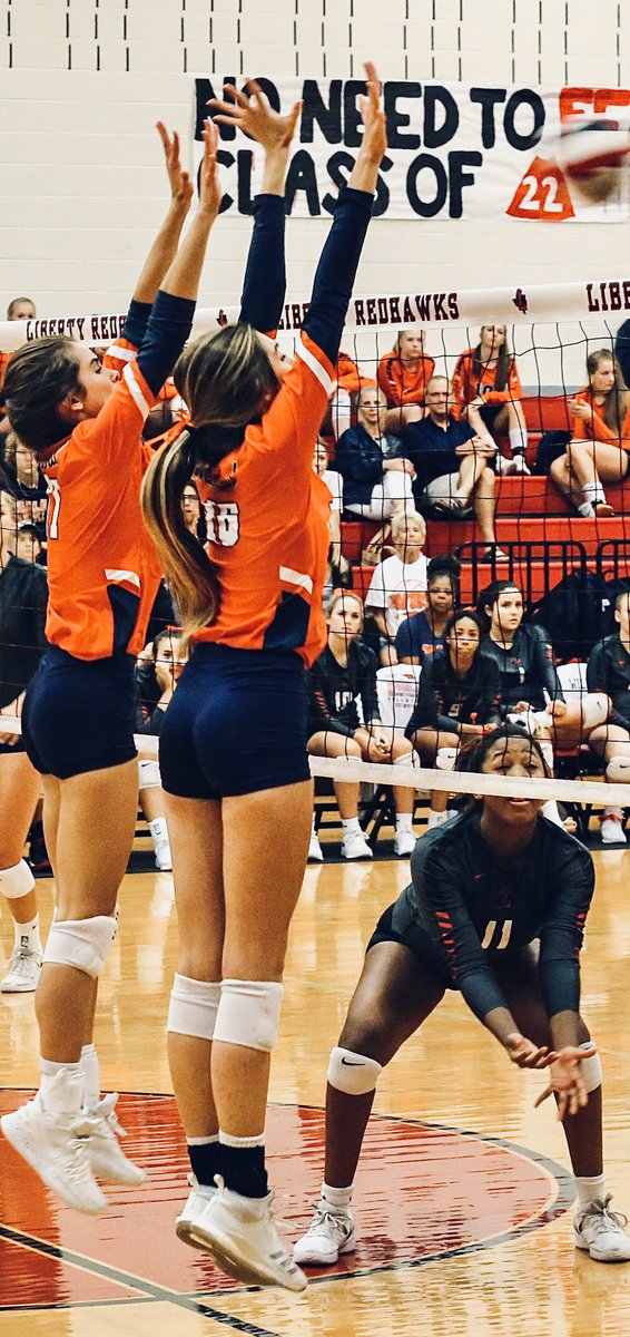 WakelandVB's tweet photo. First team all-district: @RyleeWilliams16 and @ellebelle_09 https://t.co/OZCUluTKvv