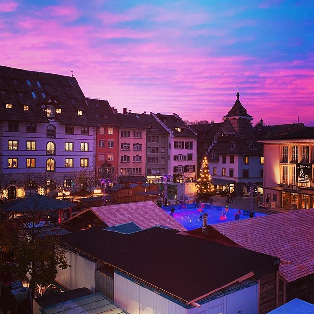 spitzworld's tweet image. #winterzauber #bockalp #herrenacker #schaffhausen #iceintown #weihnachtszeit #fondue #glühwein #lagerfeuer