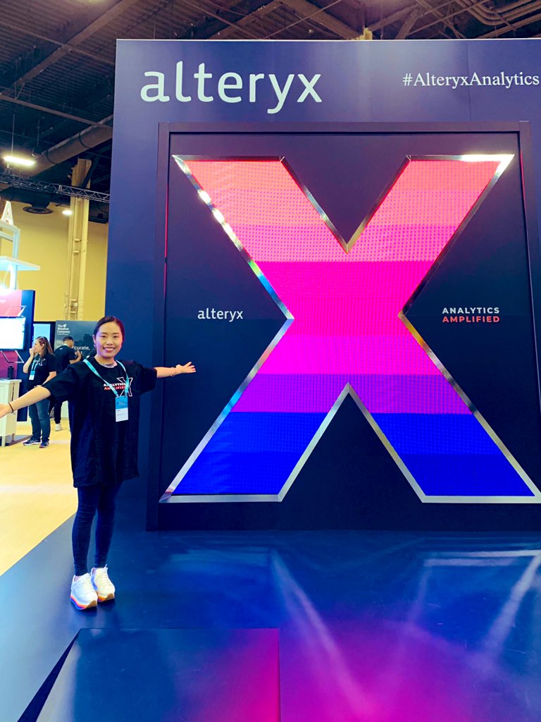 YYylq21's tweet photo. Cannot wait for the Alteryx Conference next year! @alteryx #alteryxanalytics https://t.co/5PWRDvn6vb