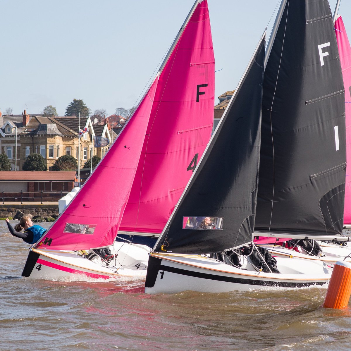 We're going t'up North for our featured club this week to the spiritual home of #teamracing - <a href="/Westkirbysc/">West Kirby SC</a> !  WKSC is the home of The <a href="/WilsonTrophy/">Wilson Trophy, WKSC</a> as well as <a href="/UoMSailing/">UoM Sailing Club</a> and <a href="/UoLSailingClub/">UoL Sailing Club</a> #westkirby #featured #featurefriday  #unisailing #itsashoe 👞 #wilsontrophy