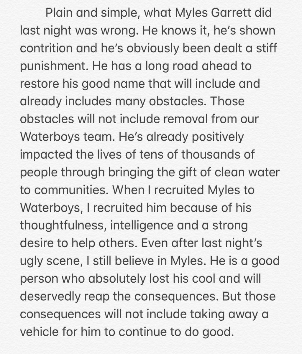 My thoughts on Myles Garrett on behalf of <a href="/WaterboysORG/">Waterboys.org</a>