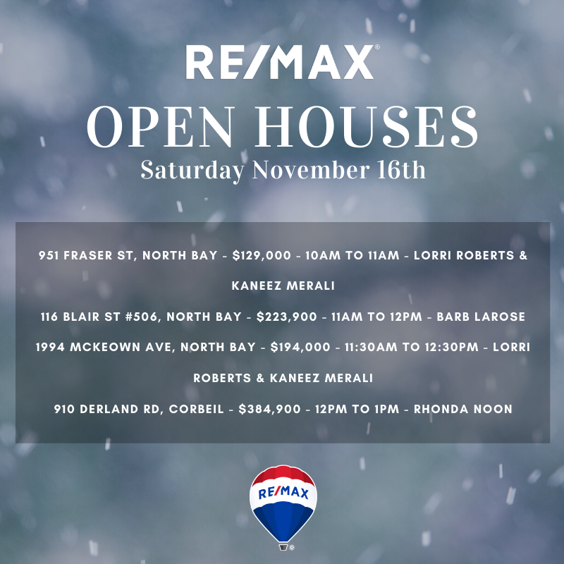 remaxlegend's tweet photo. Re/Max Open Houses This Weekend! https://t.co/TVdTLsgWfD