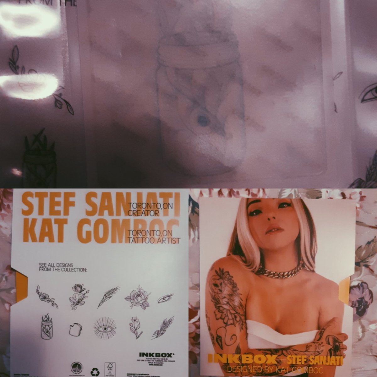 EimileMclennon's tweet photo. Went to @getinkbox today and picked up a new piece from @stefsanjati's collection. 😊 #tattoosfornow #breadmom https://t.co/2BY59VHgS5