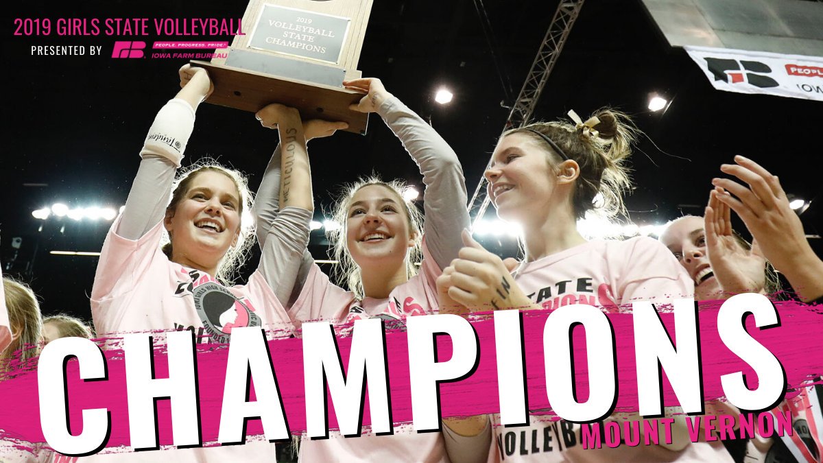 3A CHAMPS

Congratulations, Mount Vernon!

#IGHSAU #IowaGirl #IAHSVB