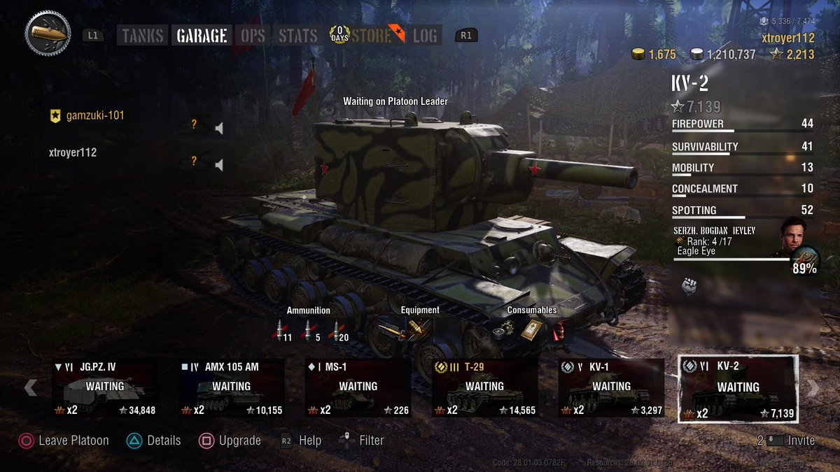 112Xtroyer's tweet photo. The 1st marks of excellence on my KV-2!
#WorldofTanks
#Gaming
#MarksOfExcellence https://t.co/GrAL2r4dqu