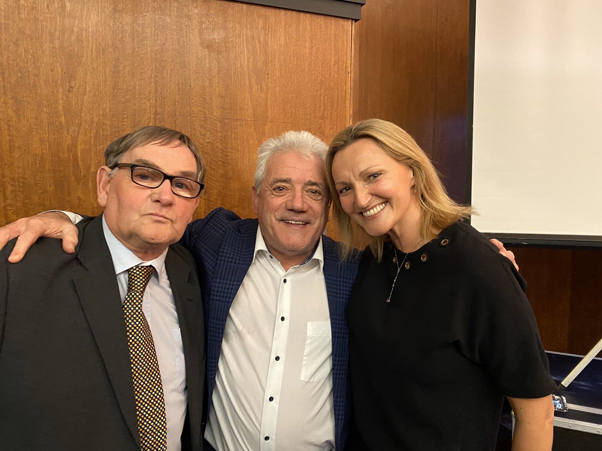 ATWorkFilms's tweet photo. “Look after him, I really miss my dad” Kevin Keegan’s wise words to me. One chuffed Geordie dad, one proud daughter! 😍
Wonderful afternoon, thank you @DakinPresents, privilege to have supported @BlindVeterans &amp; St Wilfreds Hospice #KevinKeeganLegend #MakeTimeForFamilyTime https://t.co/KzkgzR3FGZ