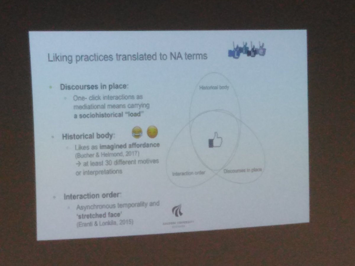 Kannatti tulla tänäkin vuonna #afinla2019 symposiumiin. Aamulla loistavan plenaarin aiheena #neksusanalyysi sosiaalisen median tutkimuksessa, päivällä kiinnostavia esityksiä ja illalla hyvää seuraa. Huomenna lisää!