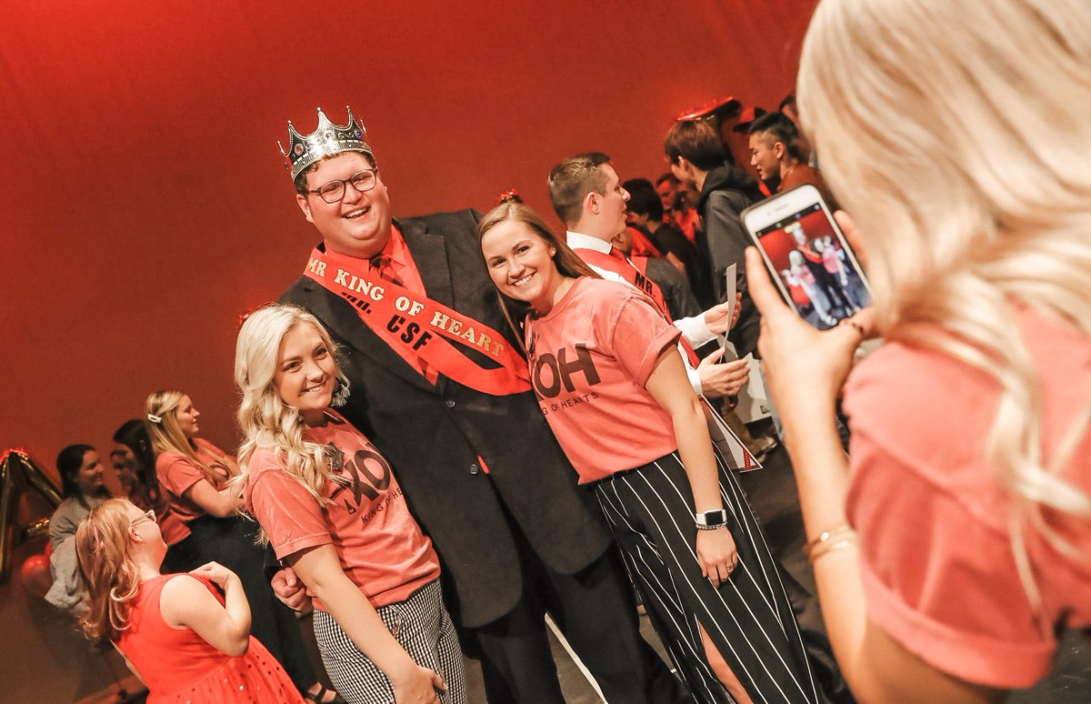 And just like that...we’ve got a 2019 King of Hearts!! Congratulations to Mr. Adam Schultis, affiliated with Christian Student Fellowship!! We’d like to thank all our contestants and everyone that supported our philanthropy! ♥️♥️ #KOH2019 #alphaphiunk
