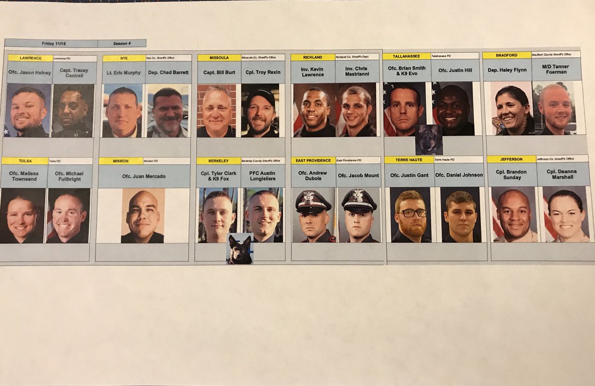 danabrams's tweet photo. Check out this awesome #livepd lineup! 12, yes 12 live departments with some familiar faces! See you ⁦@OfficialLivePD⁩ at 9p for a special edition of the show!! https://t.co/c1CF1ipESg