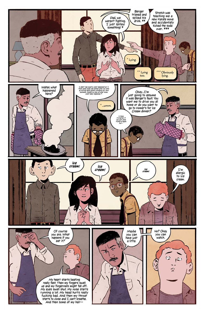 22. 4 KIDS WALK INTO A BANKBy  @AshcanPress,  @BoyCartoonist,  #ClareDezutti,  @thomasmauer and  @ASmallMenard One of my favourite crime books. A hilarious premise, beautifully executed and you'll bust your gut and shed some tears along the way.