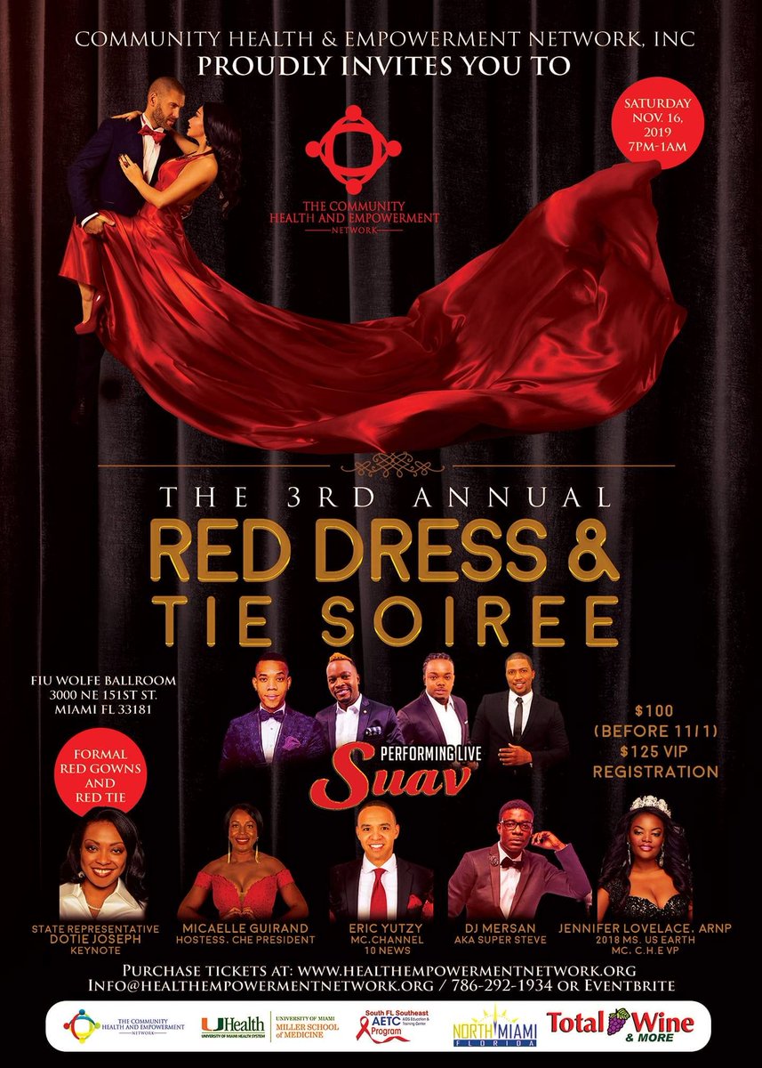 Join us tomorrow night for the Community Health & Empowerment Network's 3rd annual Red Dress Soirée, where yours truly would be the keynote speaker. 💃🏾
#TeamDotie