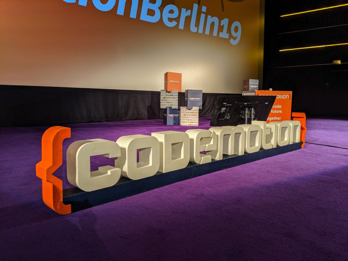 aygul's tweet image. Had a great time speaking at my 4th Codemotion conference (after Milan, Rome, Amsterdam), @CodemoBerlin 🇩🇪💬 Thank you all for coming to hear about my life journey and bringing your excellent questions. I enjoyed every moment of the event! 🎉 #CodemotionBerlin19 #WomenInTech #GDE