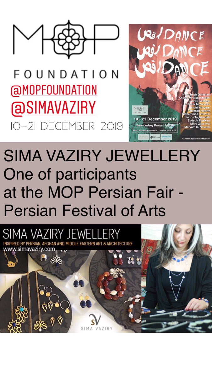 I’m so happy to take part in Magic Of Persia charity event on 14 December 2019.
To celebrate the festive season, MOP presents a mini art fair of carefully selected hand- made objects and art publications
At Bermondsey Project Space
183-185 Bermondsey St, London SE1 3UW