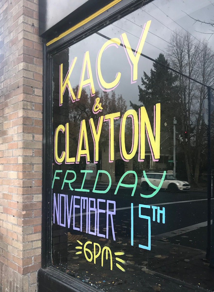 Music Millennium (@musicmillennium) on Twitter photo Get the weekend going with a free live performance by <a href="/kacyandclayton/">Kacy & Clayton</a> at 6pm here at Music Millennium! #pdx #recordstore #portland #pdxnow #livemusic Get the weekend going with a free live performance by <a href="/kacyandclayton/">Kacy & Clayton</a> at 6pm here at Music Millennium! #pdx #recordstore #portland #pdxnow #livemusic