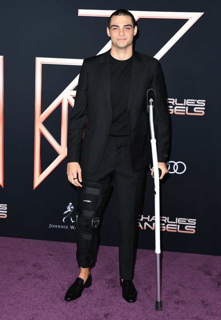 Noah Centineo wore a #PRADA suit to the "Charlie's Angels" Hollywood premiere earlier this week. #CharliesAngels is in theaters today!