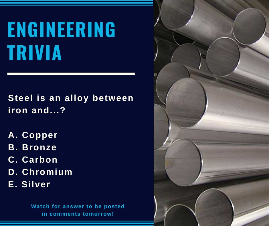 #triviafriday #STEM #engineering #themoreyouknow