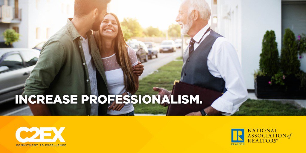 nardotrealtor's tweet photo. One of your best NAR member benefits just got better! The award-winning C2EX platform now boasts enhanced features and functions that make the user experience even better than before! Log-in to start your C2EX journey today! https://t.co/impycWDpAm https://t.co/X4deUUyL0t