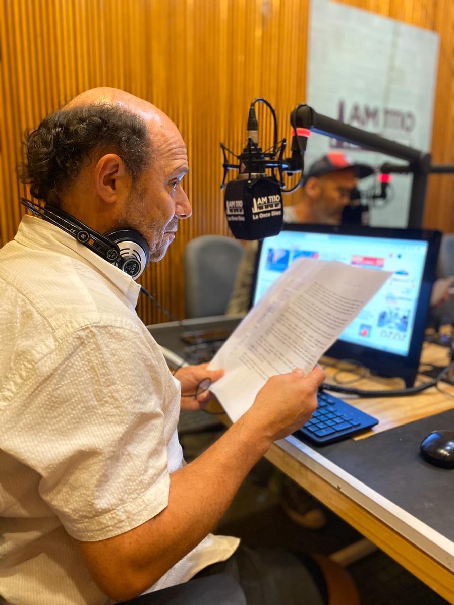 🎙Fernández Moores (@DiganmeRingo), @alejwall, @Andres_Burgo y la apertura de un nuevo #EraPorAbajo.
Hasta las 22 en @Laoncediez, estimados y estimadas.