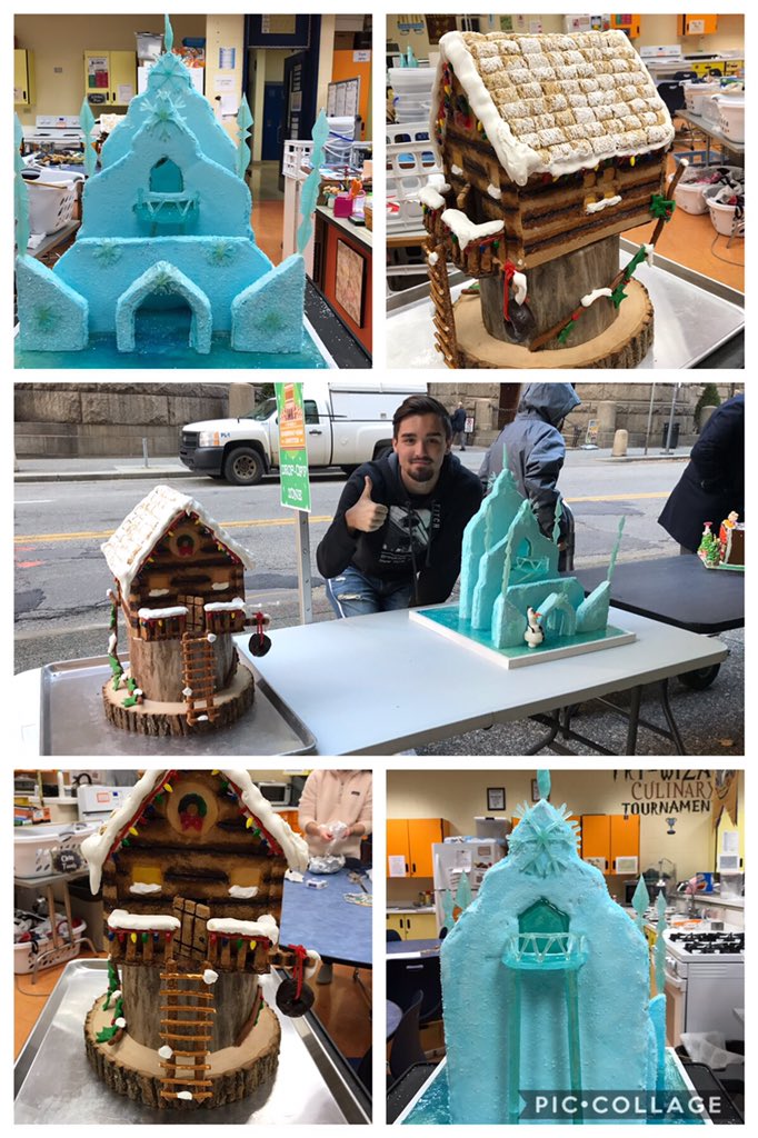 frye126's tweet photo. My FCS club kiddos created these amazing gingerbread houses!! They will be on display at the City-County building during the holidays!! @Ringgold_HS @tishrich @RSDRAMS https://t.co/sT9PIGktKd