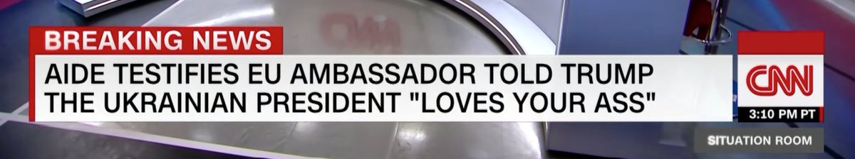 Shifty Schiff leaks David Holmes transcript to CNN stating Ukrainian President 'loves your ass' (Trump)