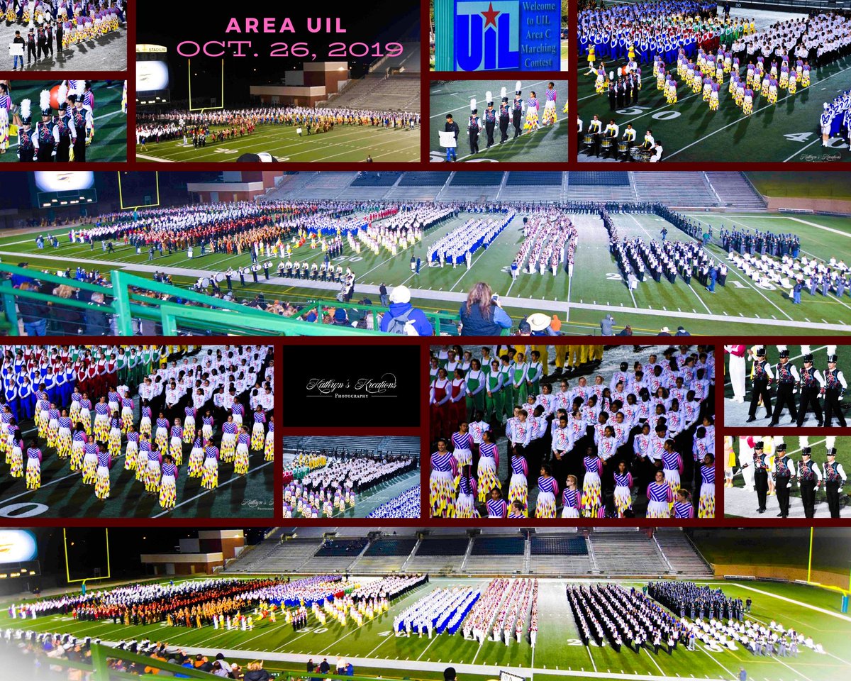 Red_Oak_Band's tweet photo. On Saturday, October 26th the Mighty Hawk Band competed at the Area Marching Competition. They advanced to finals and finished in the top 10! Congratulations on a great marching season! (part 2 of 2). Pictures courtesy of @Hodge4lifeK 
@redoakisd https://t.co/jJ6BjprFla