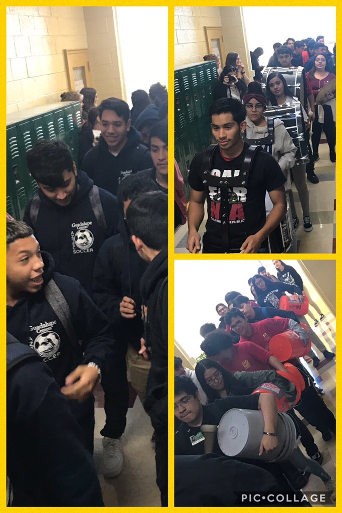 avpistone's tweet photo. This is how we #aztecpride !@GCISchools marching our ⚽️Team out to the semi-finals! https://t.co/SVEaNthPCA