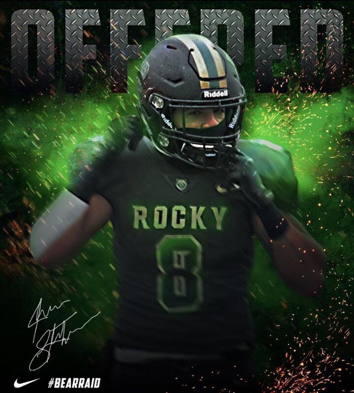 After a great talk with @CoachDonovan1 I am very BLESSED to announce that I have received an offer from Rocky Mountain College! #GoBears