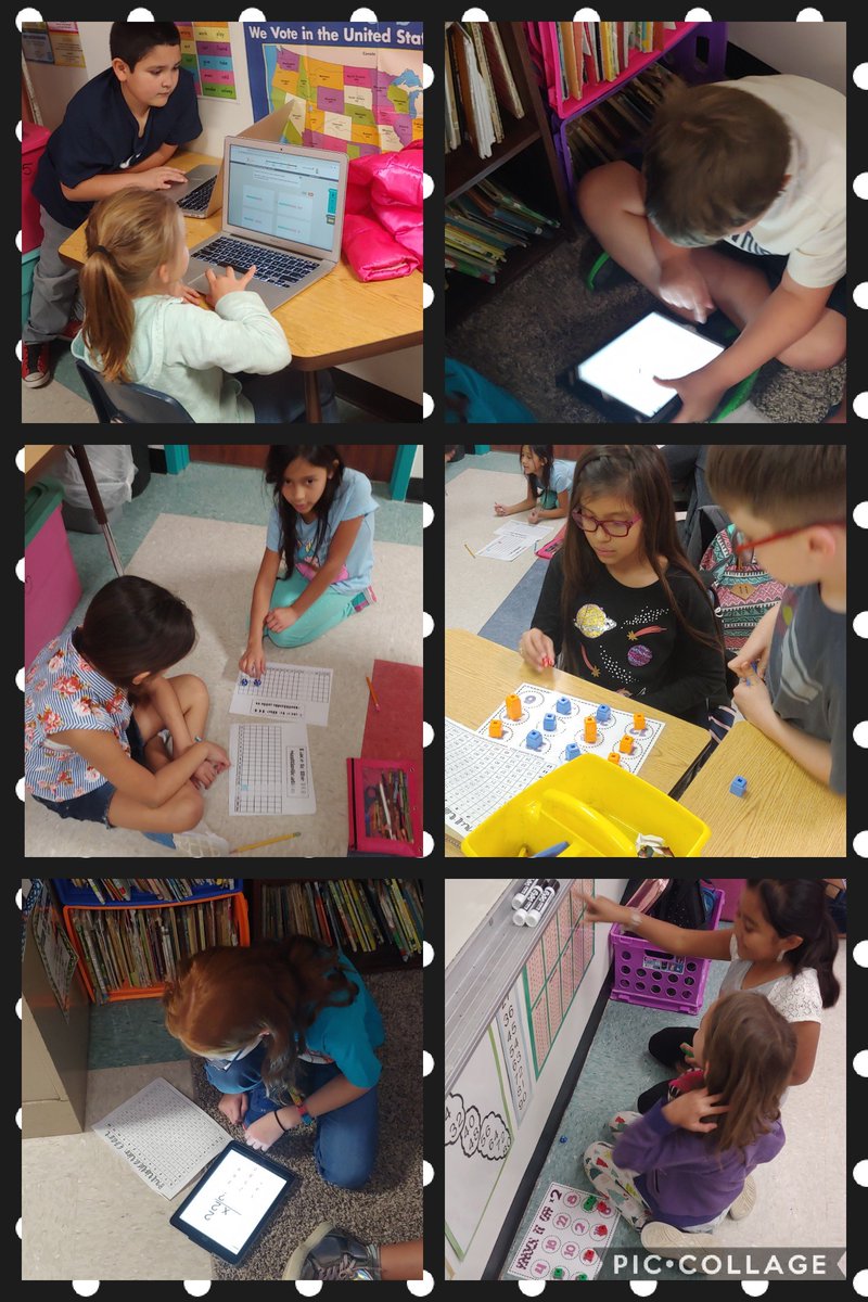 Lots of fun learning this week! We loved exploring with magnets and working hard in math stations! #VogelProud #VogelESISD