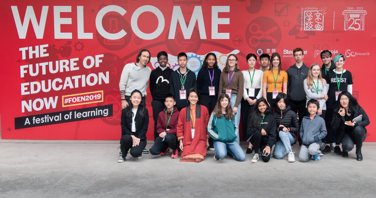 The most important presentation of this #FOEN2019 conference is coming up at 3:15pm. From the students. #notyouraverageconference