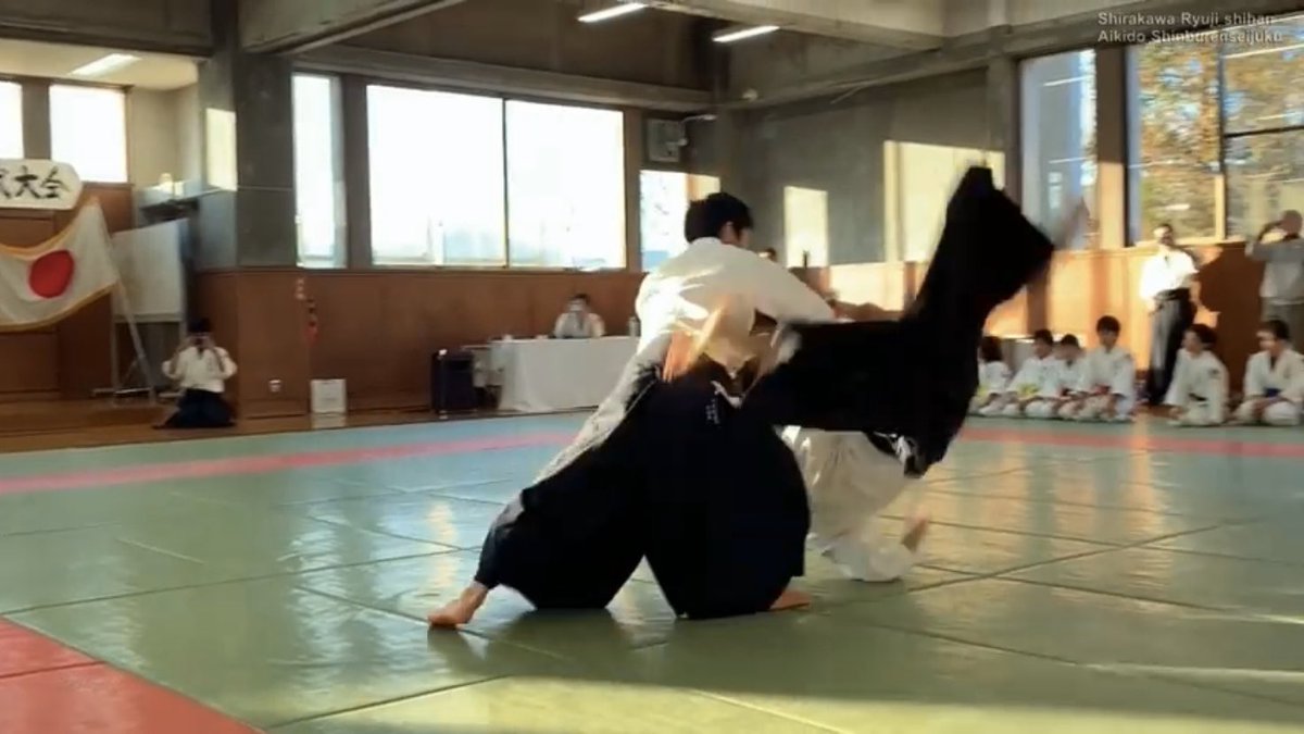 Thanasis Tsapanoglou on Twitter: "Ryuji Shirakawa - #Aikido ...