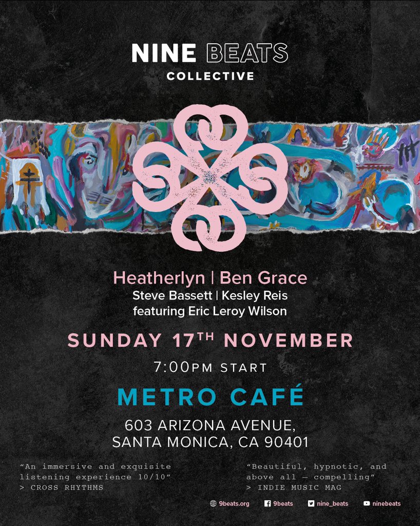 With my 9 Beats family this weekend. And there’ll be free tacos!!!! Come on!