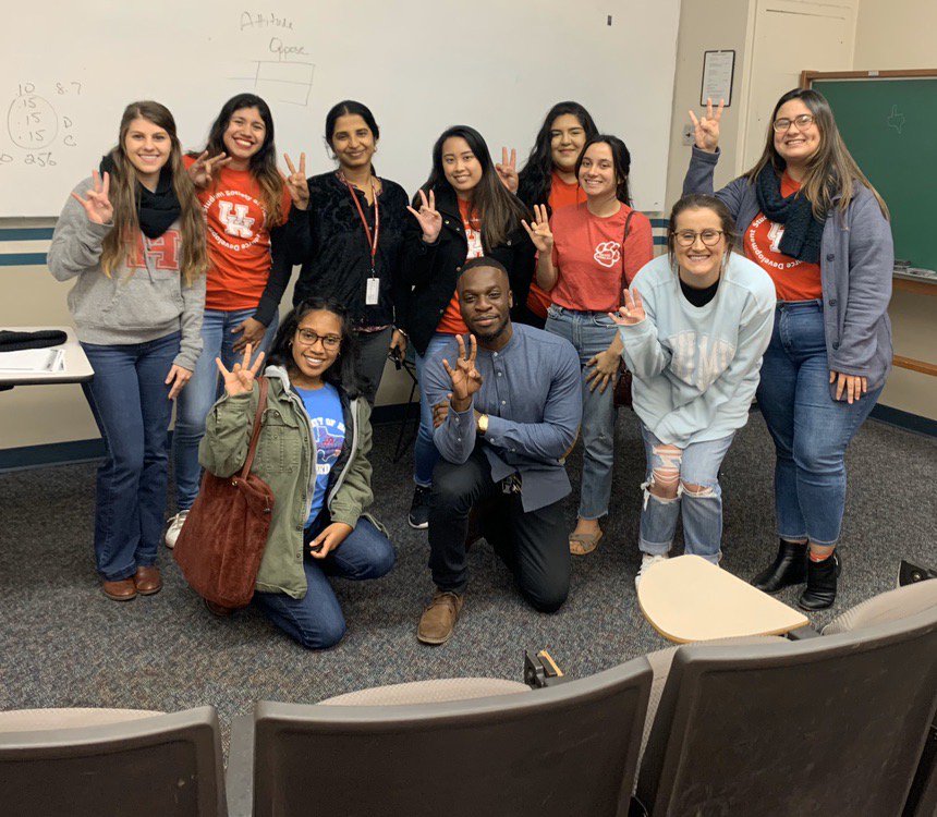 UH_SSHRD's tweet photo. We end this week with great night of sharing knowlege about HR. Thank you our HR guests for coming tonight.
#SSHRD
#GoCoogs https://t.co/7R7wEmEraW
