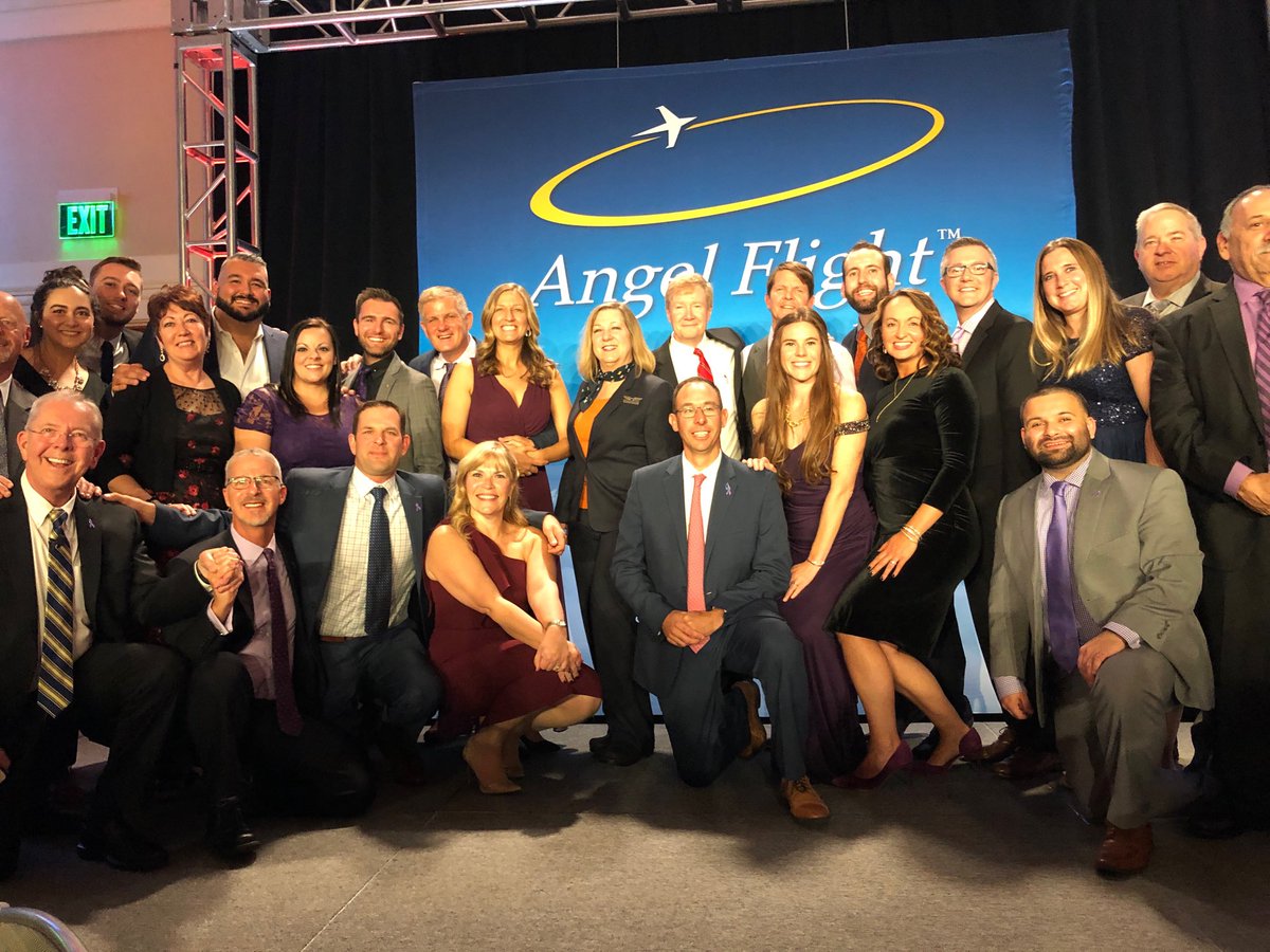 Proud to support the incredible people of ⁦⁦<a href="/AngelFlightNE/">Angel Flight NE</a>⁩.  Also, thank you to Larry and his team for paying tribute to our friend and colleague Norbert Strissel.