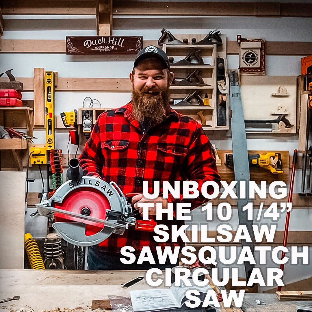 Unboxing the 10 1/4" @SKILSAWstaytrue Sawsquatch youtu.be/8IS0I3V4nL4 
#skilsawstaytrue #skilsaw #birthdaypresent