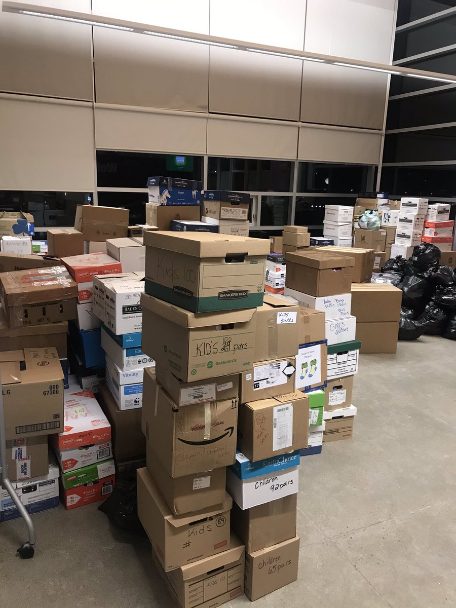ToastyToesWR's tweet photo. What a day! We’ve wrapped up donations for today. Stay tuned for a grand total soon! Thank you for your generosity at #CommunityCollectionDay
#ToastyToes2019 https://t.co/QQlNKkSQyQ