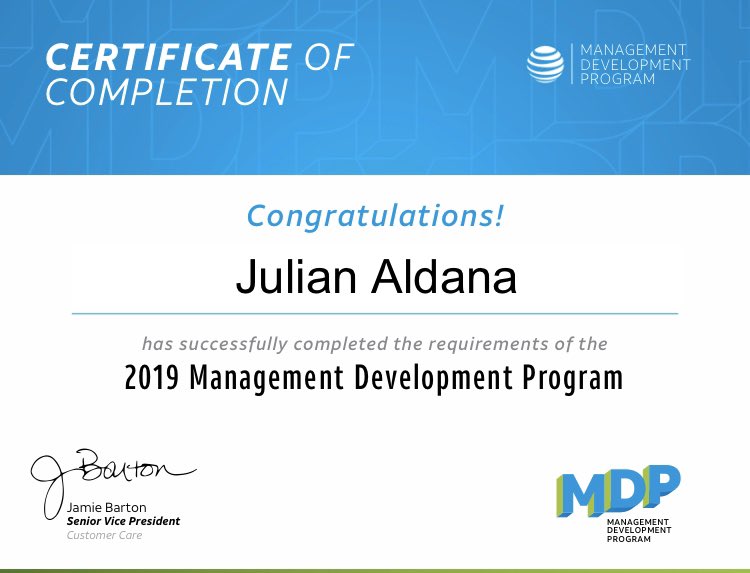 JAldana30's tweet photo. Beyond grateful for this opportunity, I encourage everyone to apply for it next year. The growth and personal development that I experienced from #MDP2019 was phenomenal! #TuggleNation #AustinStrong #MDPGrad @Dm736gMesser @cj5951Cat @anthonyetuggle @4jbar https://t.co/1ssqevI87Y