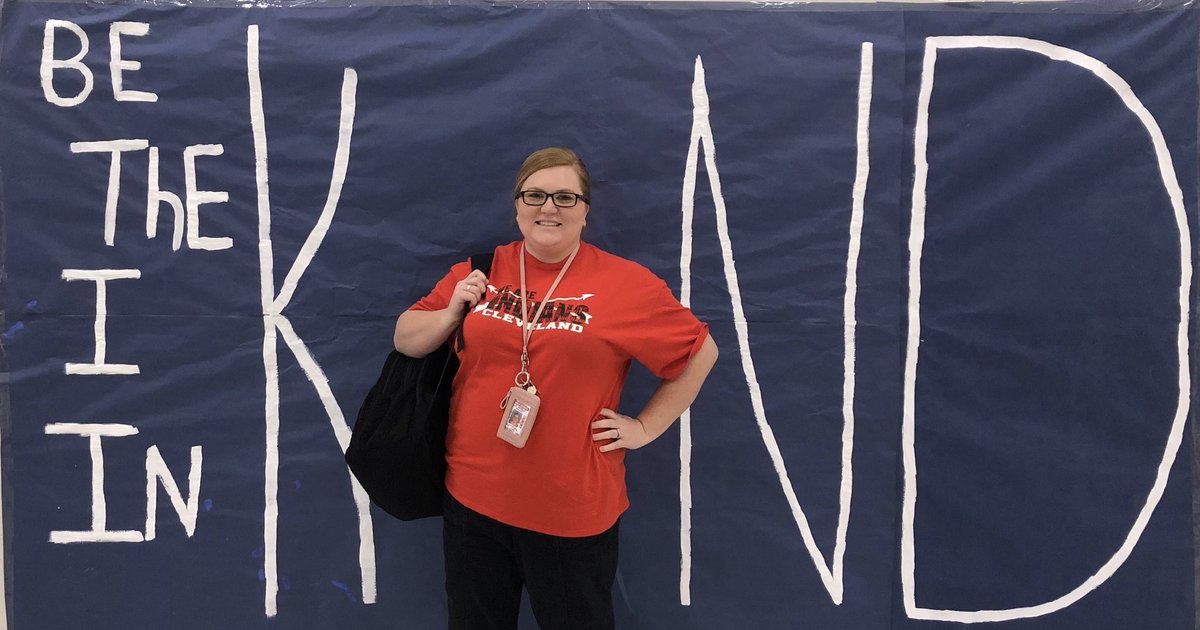 CouncilCms's tweet photo. Teachers also stepped up to be the I in KIND. #kindnessweek #stuco #Just4Kids @CMS_IAMCMS @ClevelandISDTX https://t.co/SnjKrypK5Q