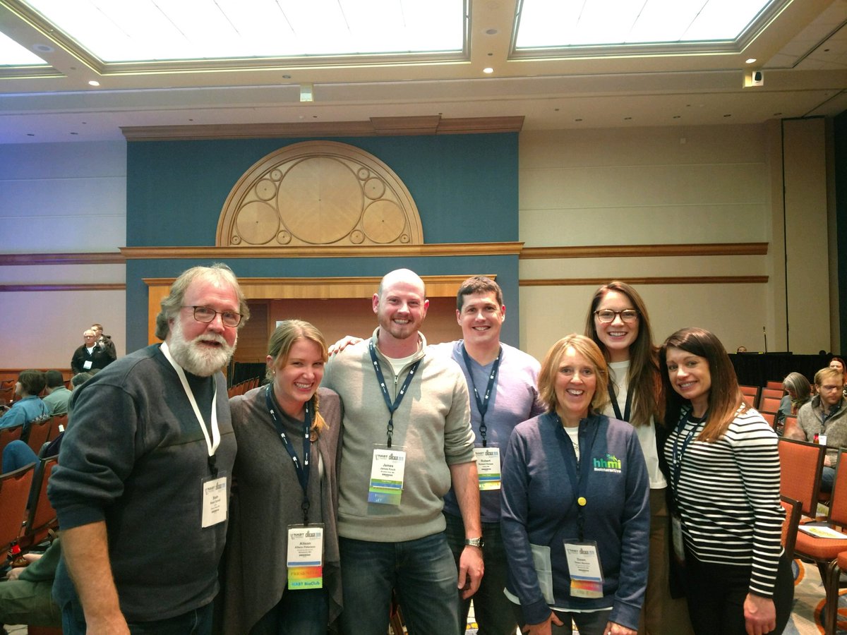 alisonrpeterson's tweet photo. Only Minnetonka teachers can con a pic from THE Sean Carroll!  #NABT2019 https://t.co/aEP6yasSra