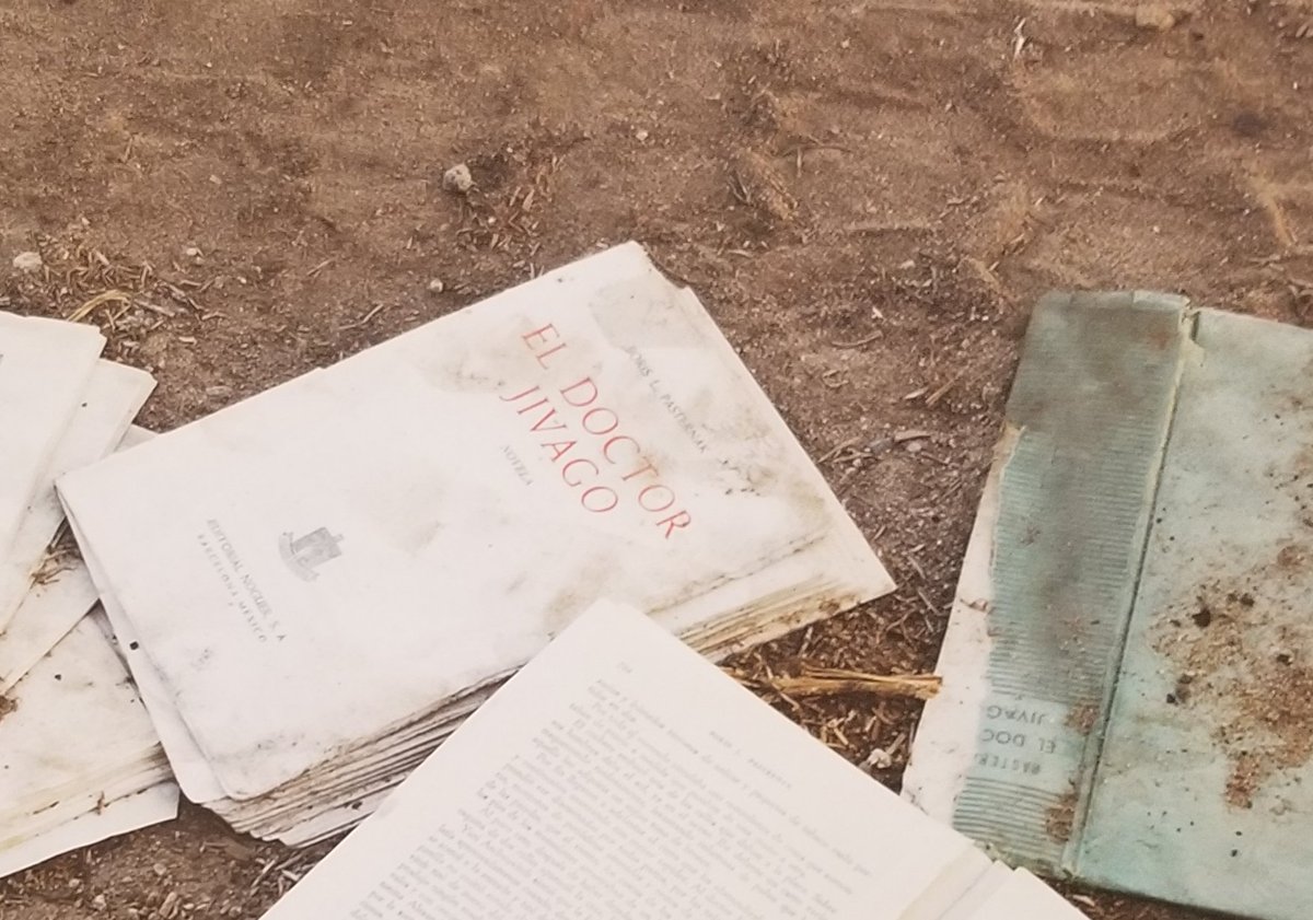 Among the possessions left behind by people crossing the border into the US.